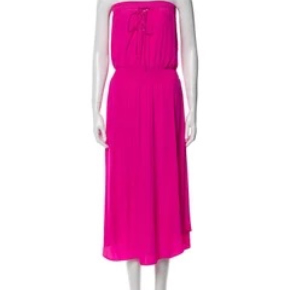 Ramy Brook Strapless Midi Dress